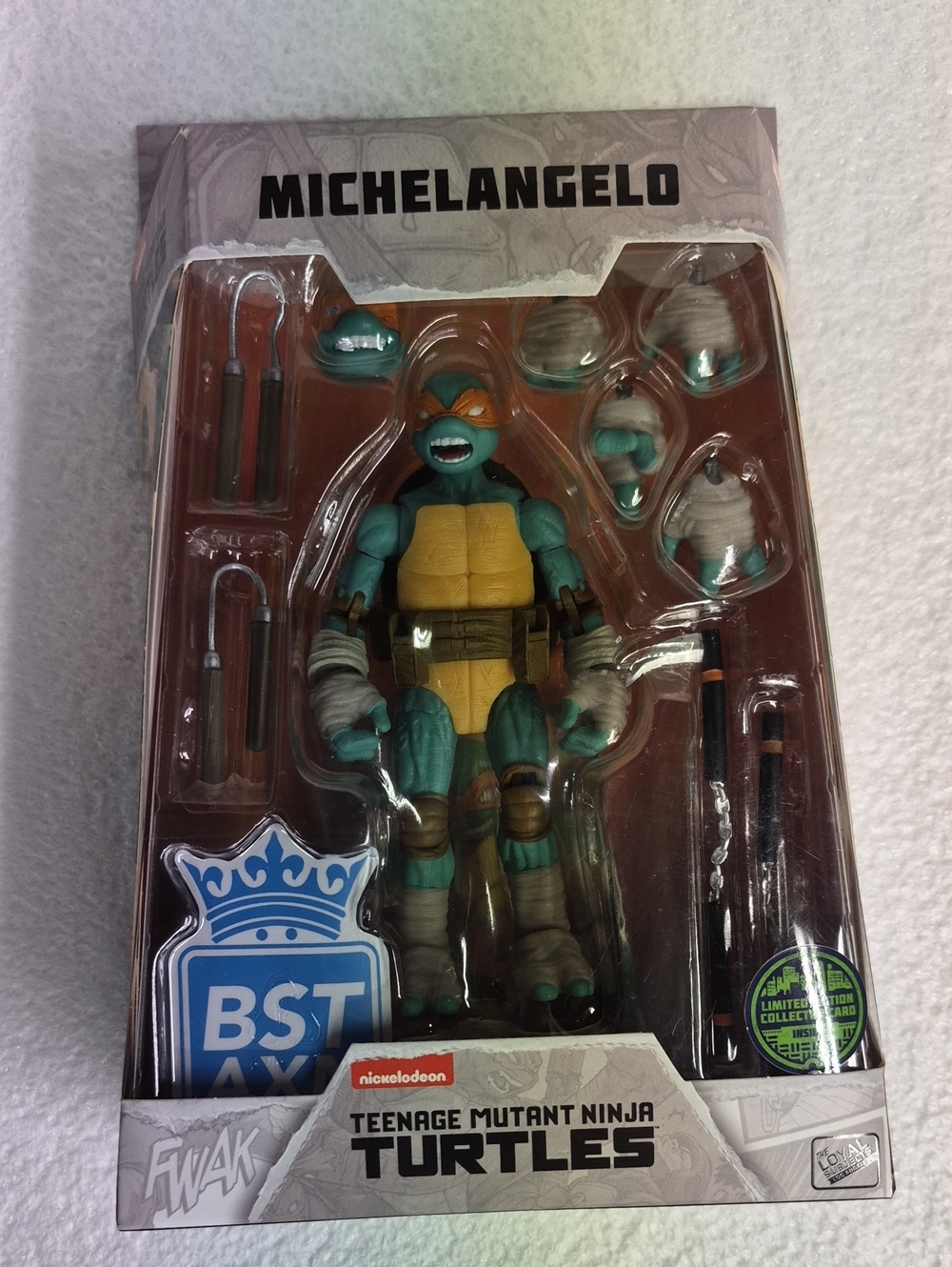 Michelangelo Teenage Mutant Ninja Turtles Action Figure - Orange & Green